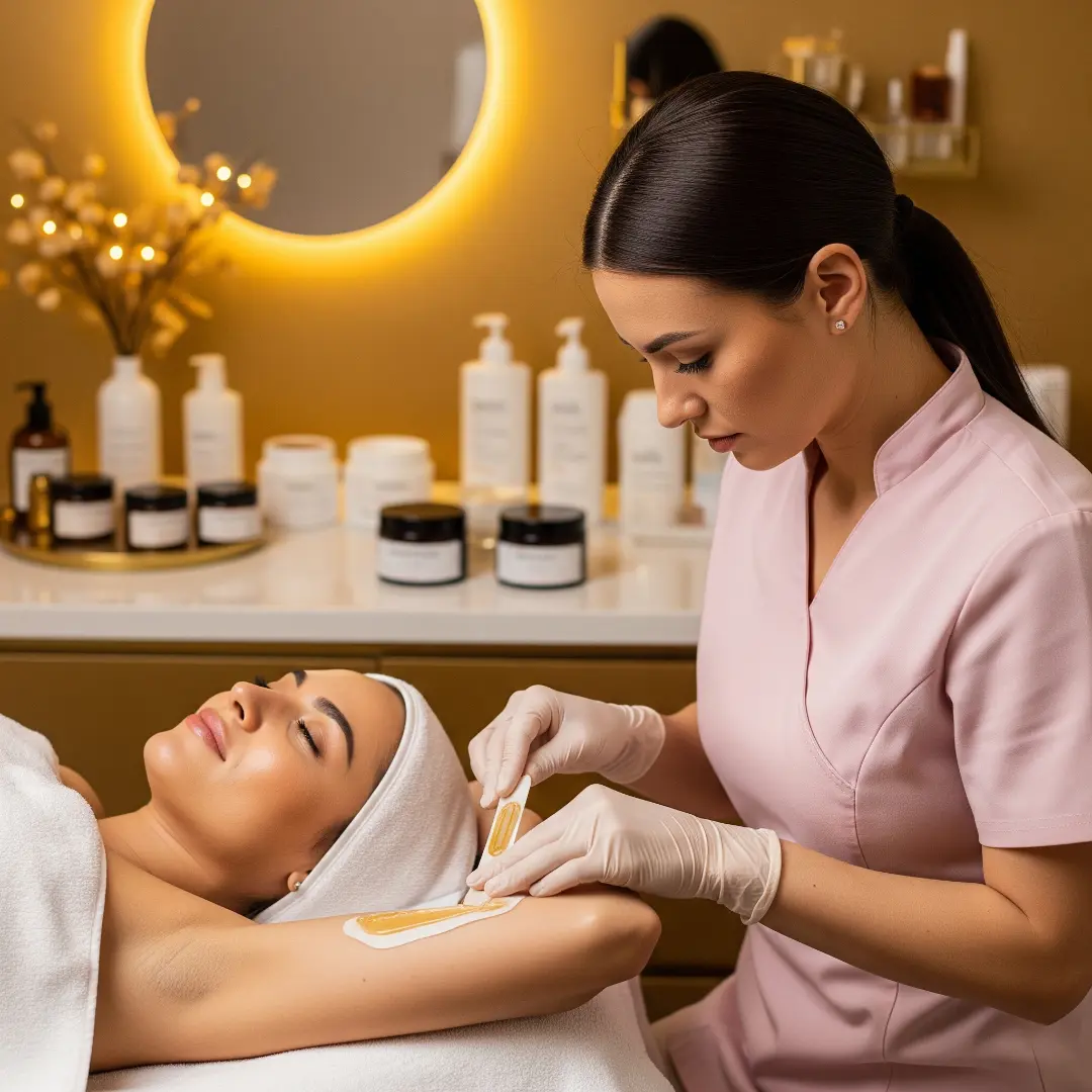 Underarm Whitening with Wax
